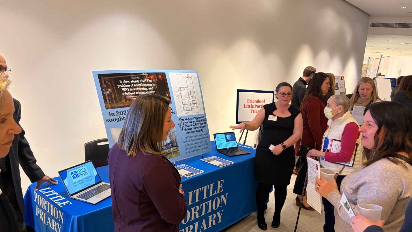 tabling at 21st Century Fund.